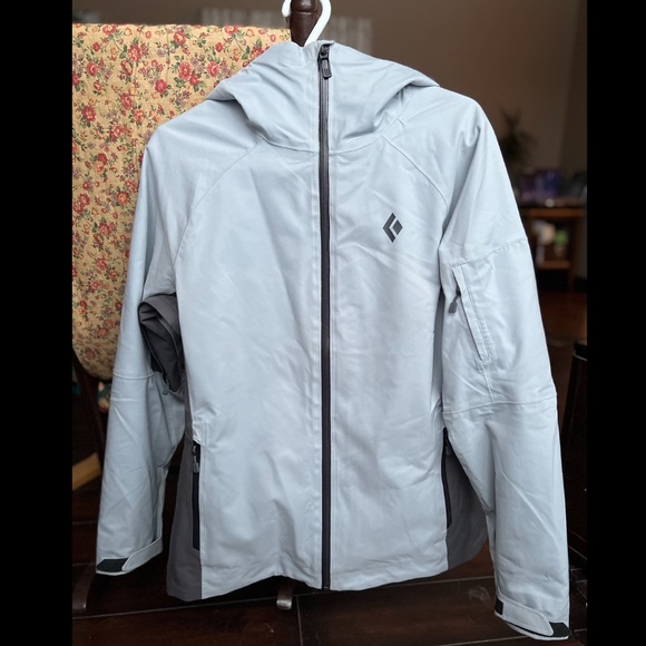 Black Diamond Boundary Line Women’s Insulated Jacket, Large, Light/Dark Grey - Picture 1 of 7